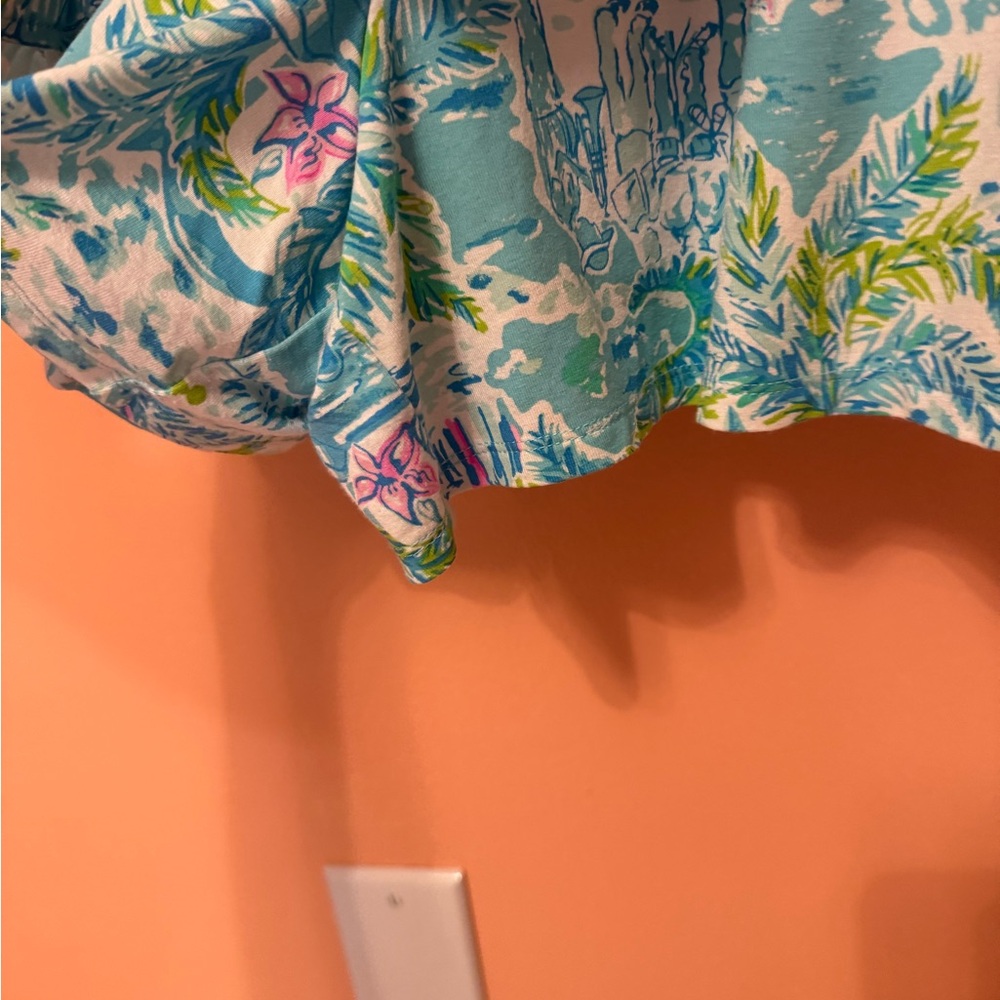 🦩🌴Lilly Pulitzer Analee Romper~What a Lovely Place EUC🦩🌴 - Picture 11 of 16